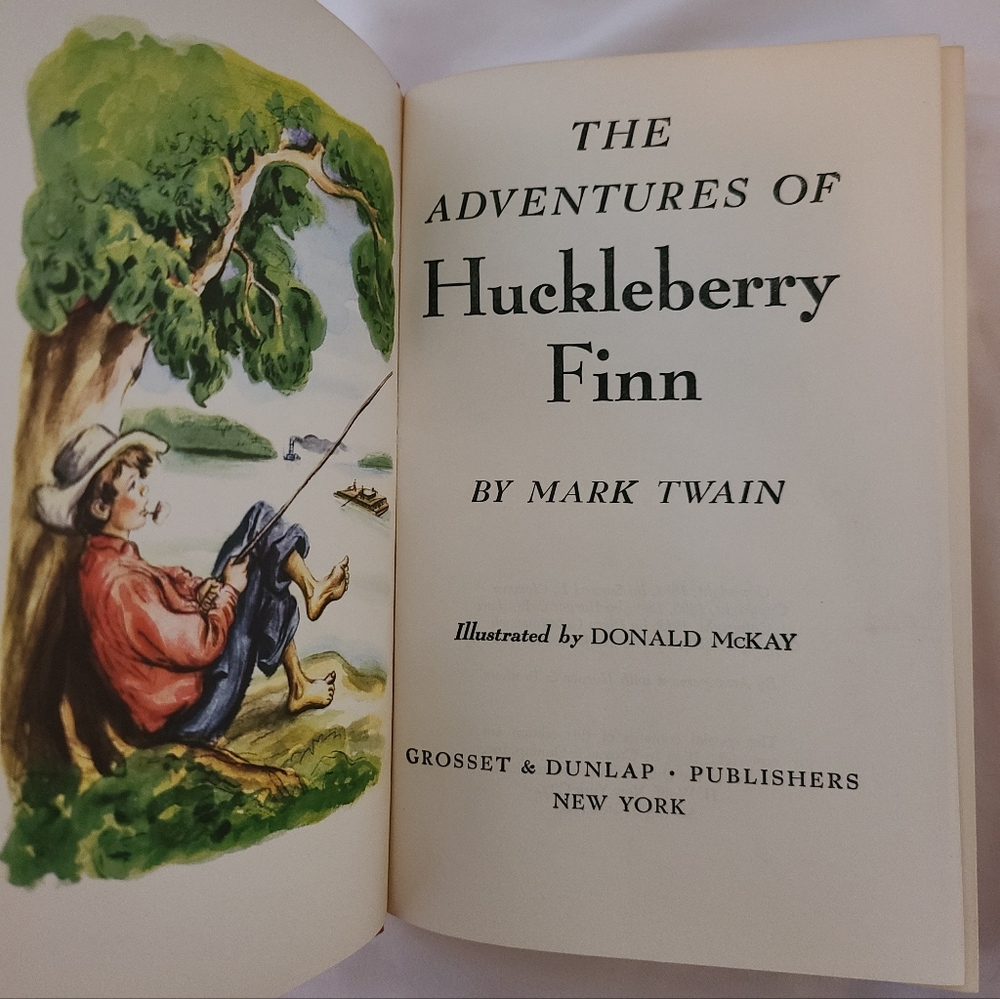 1948 'The Adventures of Huckleberry Finn' By Mark Twain